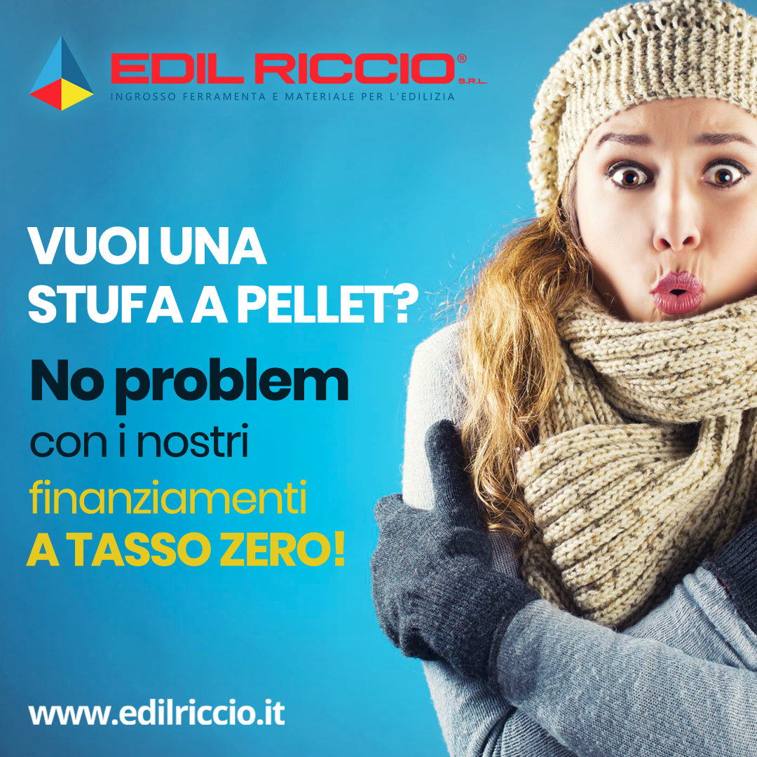 Stufe a pellet con finanziamenti a tasso zero!