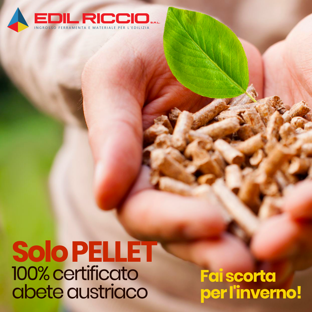 Vieni a fare la tua scorta di pellet!