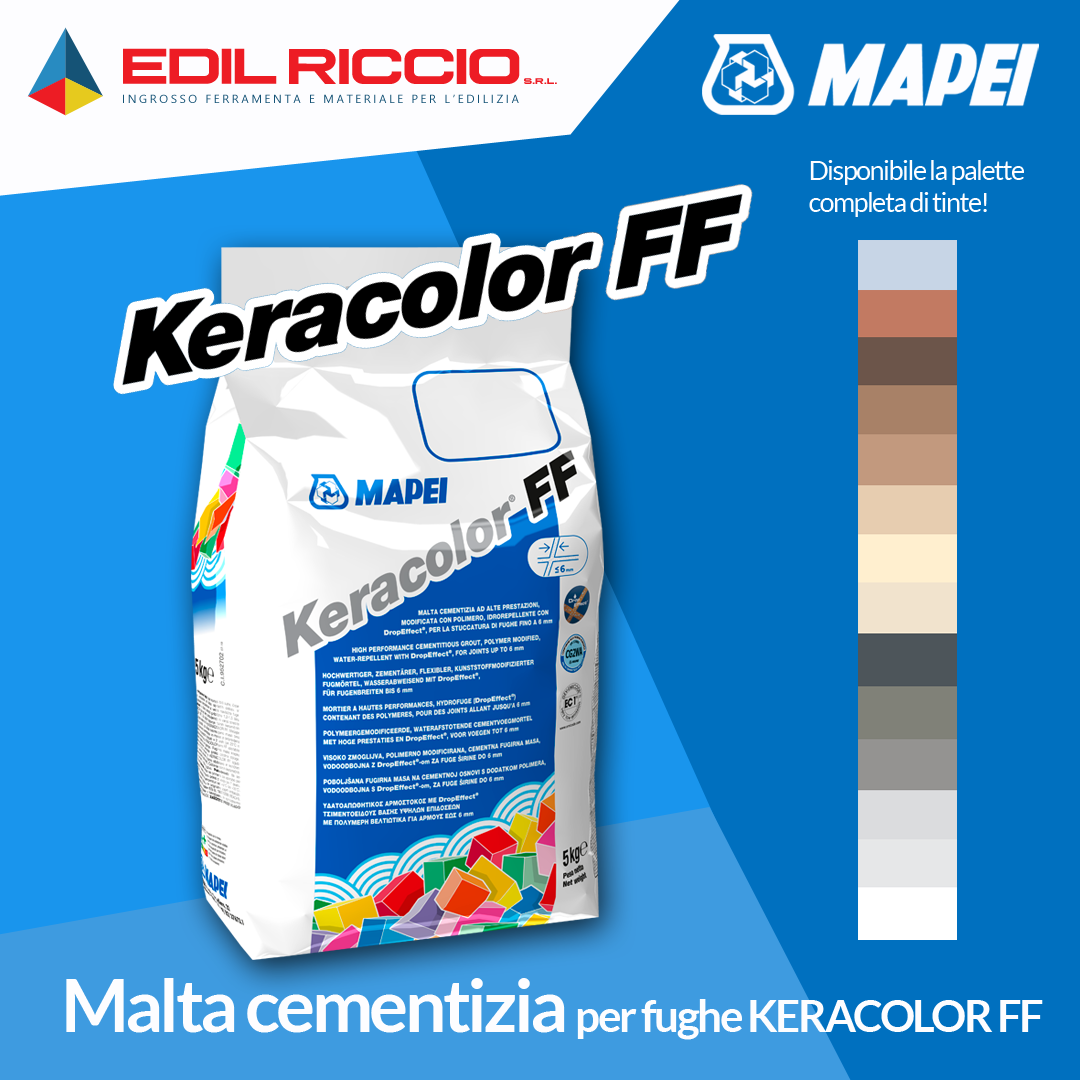 Keracolor FF Mapei malta cementizia per fughe