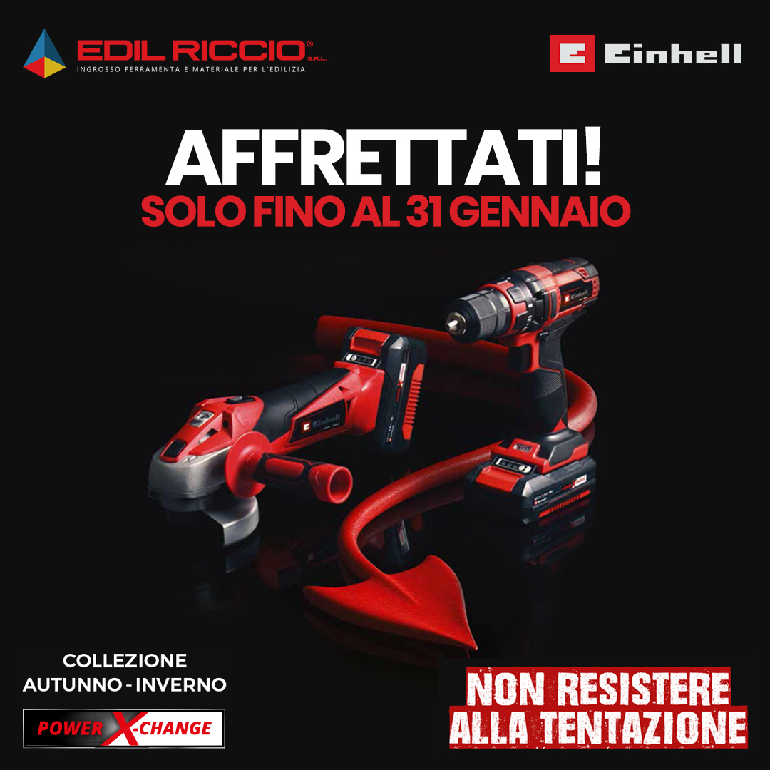 Ultimi giorni per le promo Einhell!