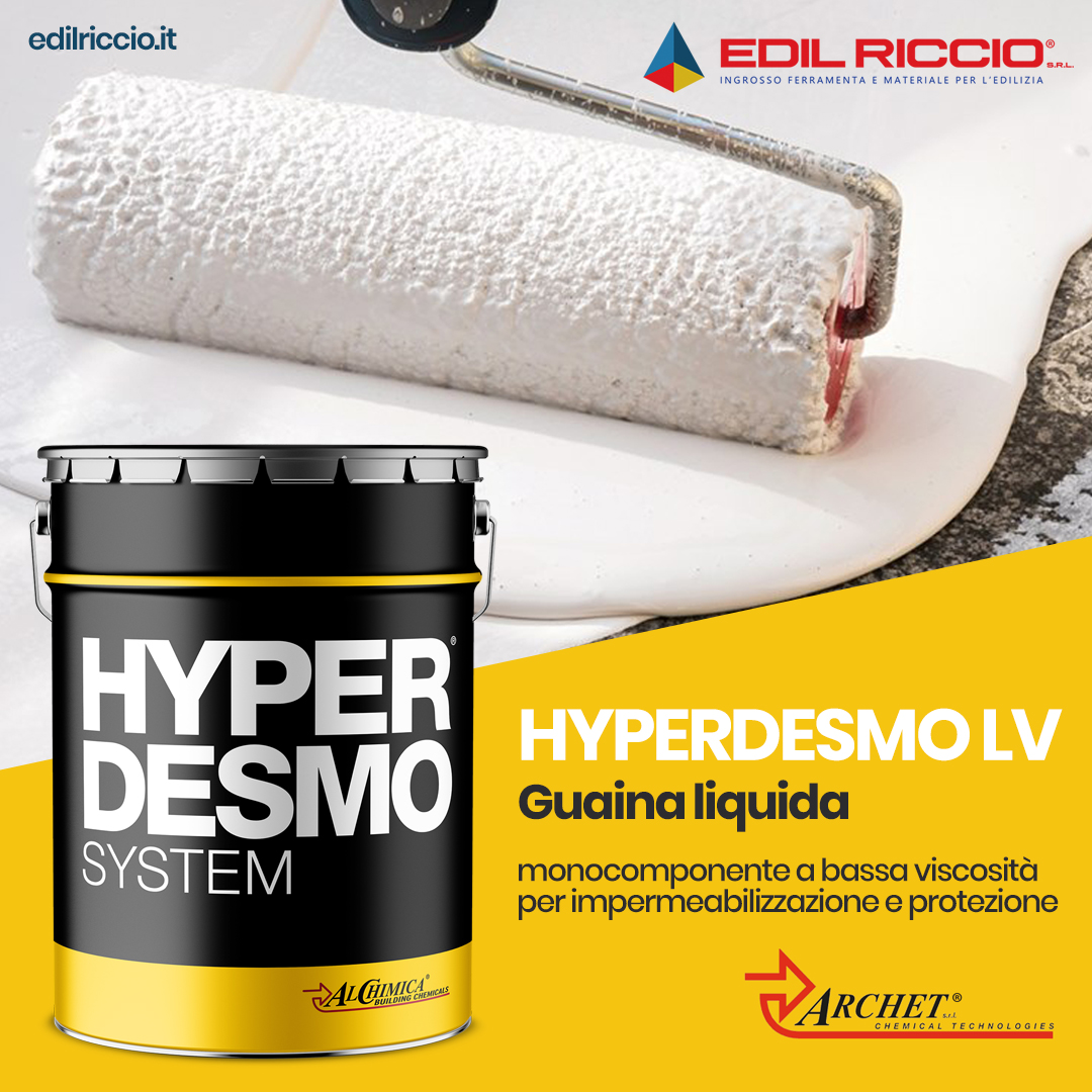 Guaina liquida per impermeabilizzazione Hyperdesmo LV