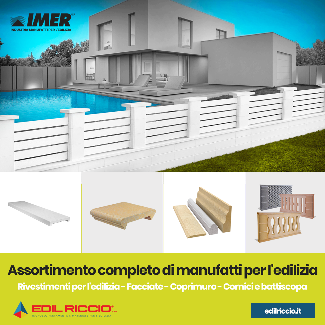 Rivestimenti e manufatti per edilizia Imer